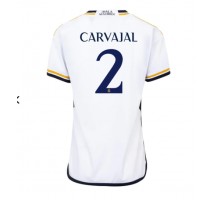 Real Madrid Daniel Carvajal #2 Koszulka Podstawowa damskie 2023-24 Krótki Rękaw