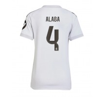 Real Madrid David Alaba #4 Koszulka Podstawowa damskie 2025-26 Krótki Rękaw