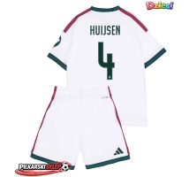Real Madrid Dean Huijsen #4 Koszulka Podstawowa dzieci 2026-27 Krótki Rękaw (+ krótkie spodenki)