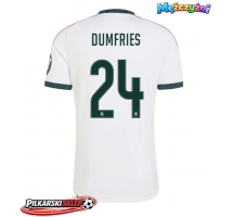 Real Madrid Denzel Dumfries #24 Koszulka Podstawowa 2026-27 Krótki Rękaw