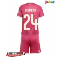 Real Madrid Denzel Dumfries #24 Koszulka Trzecia dzieci 2026-27 Krótki Rękaw (+ krótkie spodenki)