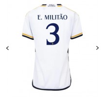 Real Madrid Eder Militao #3 Koszulka Podstawowa damskie 2023-24 Krótki Rękaw