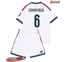 Real Madrid Eduardo Camavinga #6 Koszulka Podstawowa dzieci 2026-27 Krótki Rękaw (+ krótkie spodenki)
