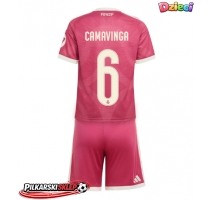 Real Madrid Eduardo Camavinga #6 Koszulka Trzecia dzieci 2026-27 Krótki Rękaw (+ krótkie spodenki)