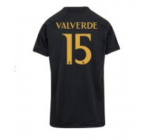 Real Madrid Federico Valverde #15 Koszulka Trzecia damskie 2023-24 Krótki Rękaw