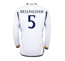 Real Madrid Jude Bellingham #5 Koszulka Podstawowa 2023-24 Długi Rękaw