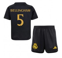 Real Madrid Jude Bellingham #5 Koszulka Trzecia dzieci 2023-24 Krótki Rękaw (+ krótkie spodenki)