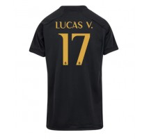 Real Madrid Lucas Vazquez #17 Koszulka Trzecia damskie 2023-24 Krótki Rękaw