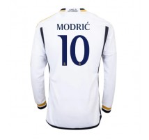 Real Madrid Luka Modric #10 Koszulka Podstawowa 2023-24 Długi Rękaw