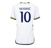 Real Madrid Luka Modric #10 Koszulka Podstawowa damskie 2023-24 Krótki Rękaw
