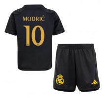 Real Madrid Luka Modric #10 Koszulka Trzecia dzieci 2023-24 Krótki Rękaw (+ krótkie spodenki)