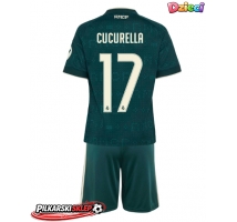 Real Madrid Marc Cucurella #17 Koszulka Wyjazdowa dzieci 2026-27 Krótki Rękaw (+ krótkie spodenki)
