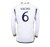 Real Madrid Nacho #6 Koszulka Podstawowa 2023-24 Długi Rękaw