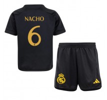 Real Madrid Nacho #6 Koszulka Trzecia dzieci 2023-24 Krótki Rękaw (+ krótkie spodenki)
