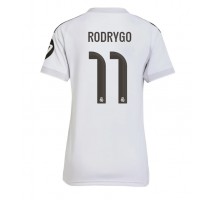 Real Madrid Rodrygo Goes #11 Koszulka Podstawowa damskie 2025-26 Krótki Rękaw Real Madrid Rodrygo Goes #11 Koszulka Podstawowa damskie 2025-26 Krótki Rękaw
