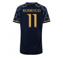 Real Madrid Rodrygo Goes #11 Koszulka Wyjazdowa damskie 2023-24 Krótki Rękaw