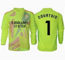 Real Madrid Thibaut Courtois #1 Bramkarskie Koszulka Trzecia 2024-25 Długi Rękaw