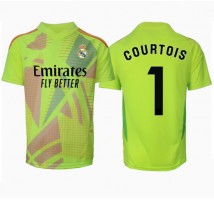 Real Madrid Thibaut Courtois #1 Bramkarskie Koszulka Trzecia 2024-25 Krótki Rękaw