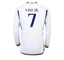 Real Madrid Vinicius Junior #7 Koszulka Podstawowa 2023-24 Długi Rękaw