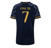 Real Madrid Vinicius Junior #7 Koszulka Wyjazdowa damskie 2023-24 Krótki Rękaw