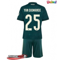 Real Madrid Yan Diomande #25 Koszulka Wyjazdowa dzieci 2026-27 Krótki Rękaw (+ krótkie spodenki)