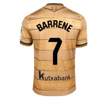 Real Sociedad Ander Barrenetxea #7 Koszulka Wyjazdowa 2024-25 Krótki Rękaw