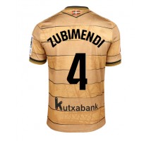 Real Sociedad Martin Zubimendi #4 Koszulka Wyjazdowa 2024-25 Krótki Rękaw