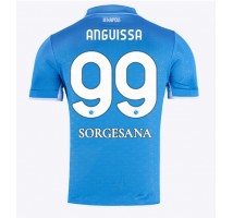 SSC Napoli Frank Anguissa #99 Koszulka Podstawowa 2024-25 Krótki Rękaw