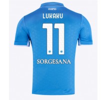 SSC Napoli Romelu Lukaku #11 Koszulka Podstawowa 2024-25 Krótki Rękaw