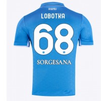 SSC Napoli Stanislav Lobotka #68 Koszulka Podstawowa 2024-25 Krótki Rękaw