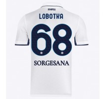 SSC Napoli Stanislav Lobotka #68 Koszulka Wyjazdowa 2024-25 Krótki Rękaw
