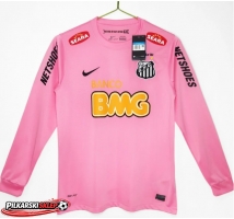 Santos 1999-2000 Koszulka Retro Podstawowa Długi Rękaw