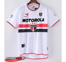 Sao Paulo 2001 Koszulka Retro Podstawowa Krótki Rękaw