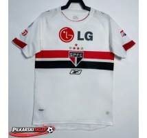 Sao Paulo 2007-2008 Koszulka Retro Podstawowa Krótki Rękaw