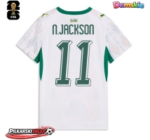 Senegal Nicolas Jackson #11 Koszulka Podstawowa damskie MŚ 2026 Krótki Rękaw