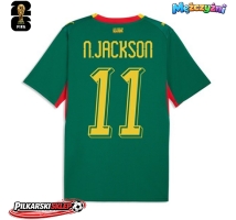 Senegal Nicolas Jackson #11 Koszulka Wyjazdowa MŚ 2026 Krótki Rękaw