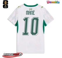 Senegal Sadio Mane #10 Koszulka Podstawowa damskie MŚ 2026 Krótki Rękaw