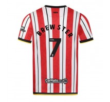 Sheffield United Rhian Brewster #7 Koszulka Podstawowa 2024-25 Krótki Rękaw