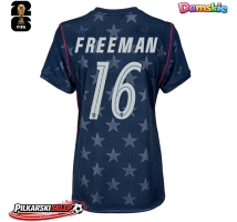 Stany Zjednoczone Alex Freeman #16 Koszulka Wyjazdowa damskie MŚ 2026 Krótki Rękaw