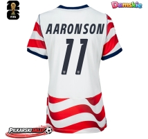 Stany Zjednoczone Brenden Aaronson #11 Koszulka Podstawowa damskie MŚ 2026 Krótki Rękaw