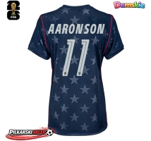 Stany Zjednoczone Brenden Aaronson #11 Koszulka Wyjazdowa damskie MŚ 2026 Krótki Rękaw