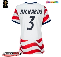Stany Zjednoczone Chris Richards #3 Koszulka Podstawowa damskie MŚ 2026 Krótki Rękaw