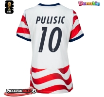 Stany Zjednoczone Christian Pulisic #10 Koszulka Podstawowa damskie MŚ 2026 Krótki Rękaw
