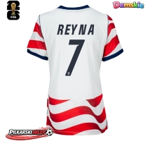Stany Zjednoczone Giovanni Reyna #7 Koszulka Podstawowa damskie MŚ 2026 Krótki Rękaw