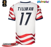 Stany Zjednoczone Malik Tillman #17 Koszulka Podstawowa MŚ 2026 Krótki Rękaw