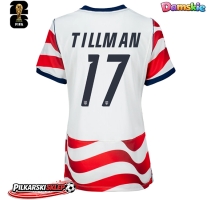 Stany Zjednoczone Malik Tillman #17 Koszulka Podstawowa damskie MŚ 2026 Krótki Rękaw
