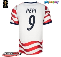 Stany Zjednoczone Ricardo Pepi #9 Koszulka Podstawowa MŚ 2026 Krótki Rękaw