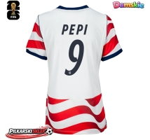 Stany Zjednoczone Ricardo Pepi #9 Koszulka Podstawowa damskie MŚ 2026 Krótki Rękaw