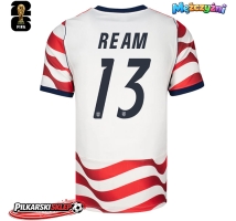 Stany Zjednoczone Tim Ream #13 Koszulka Podstawowa MŚ 2026 Krótki Rękaw