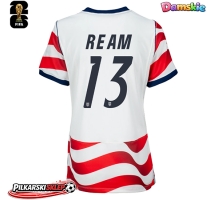 Stany Zjednoczone Tim Ream #13 Koszulka Podstawowa damskie MŚ 2026 Krótki Rękaw